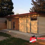 Box per cani modello Suite con magazzino