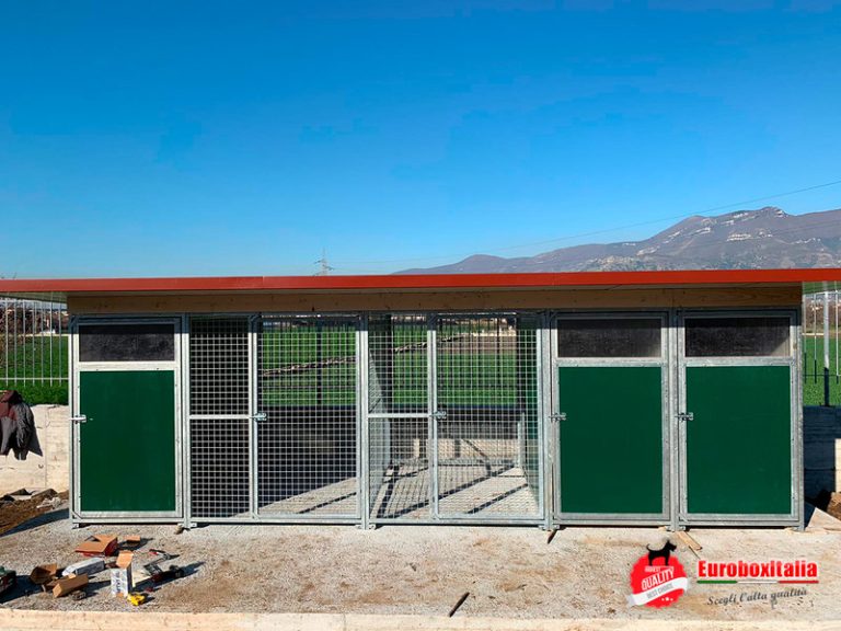 Realizzazione box per cani e canili Eurobox Italia