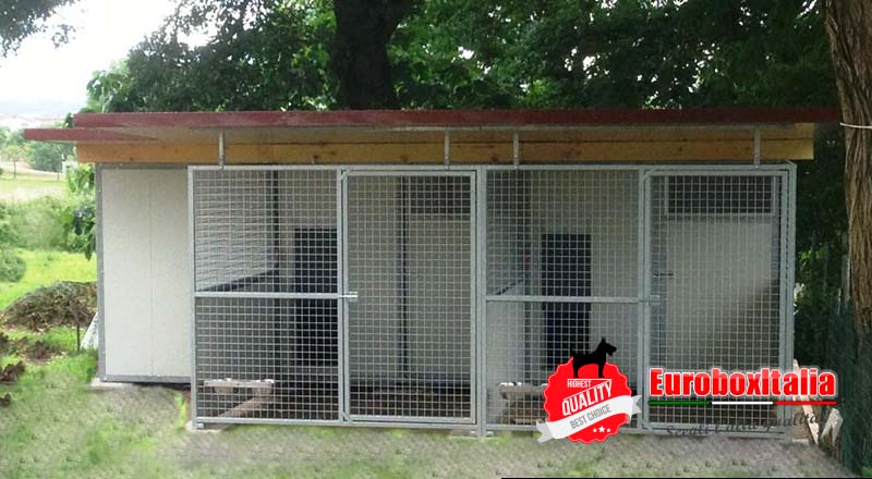 Box doppio 2.00 x 2.00 + 2.00 x 2.00 con magazzino
