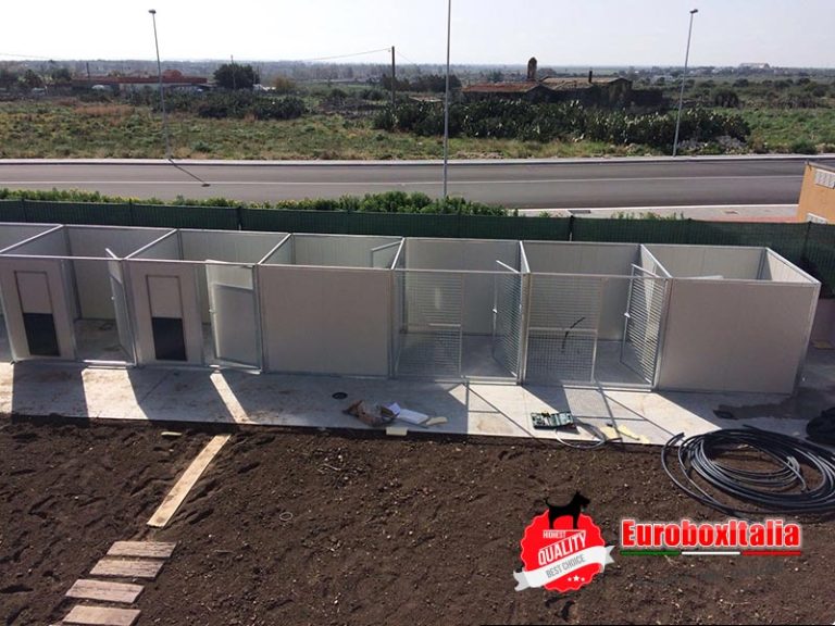 Realizzazione box per cani e canili Eurobox Italia