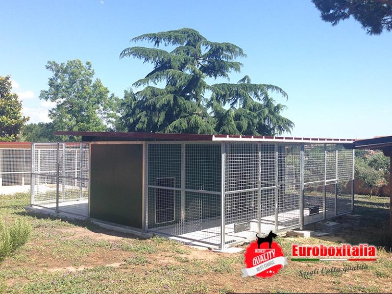 Realizzazione box per cani e canili Eurobox Italia