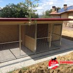Box classico doppio in legno semichiuso