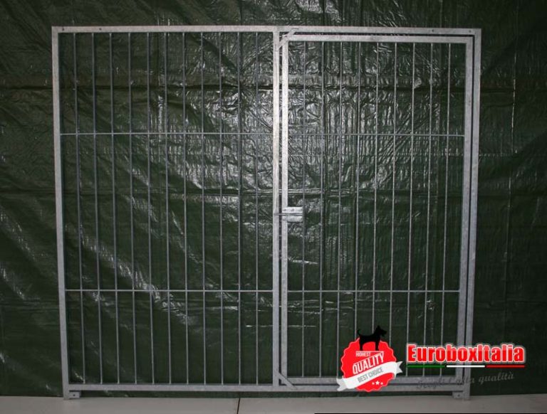 Pannello a sbarre con porta