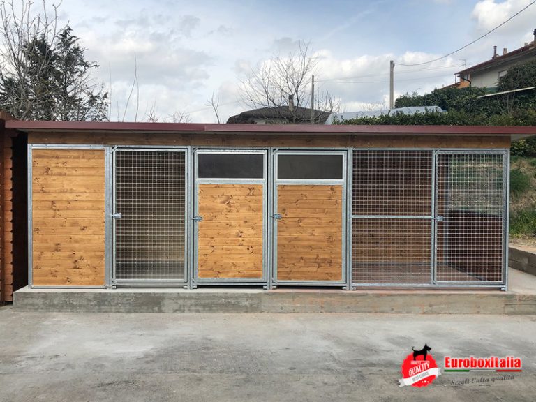 Realizzazione box per cani e canili Eurobox Italia